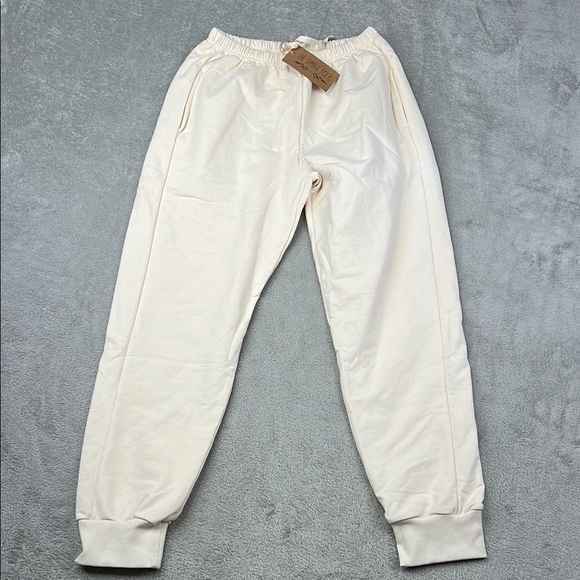 NEW The Simple Folk S Organic Cotton The Tracksuit Trouser Undyed Womens Jogger‎